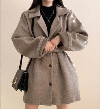 Real on sale wool coat