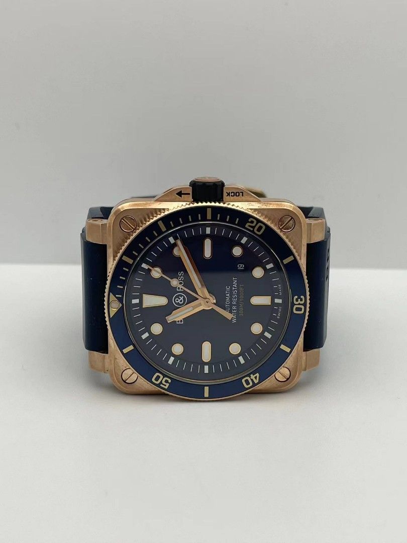 Bell and ross diver blue deals