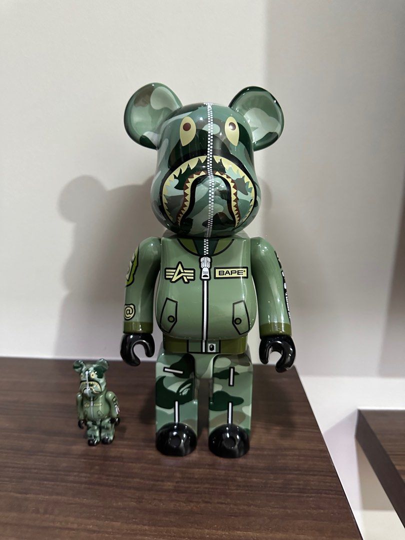 BE@RBRICK BAPE(R) × ALPHA 100% & 400%