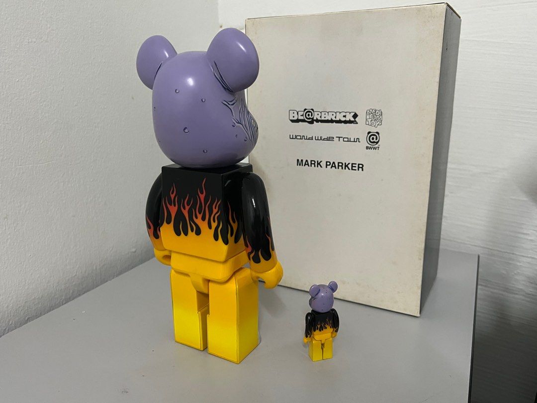 Be@rbrick Mark Parker 400% 100% with box