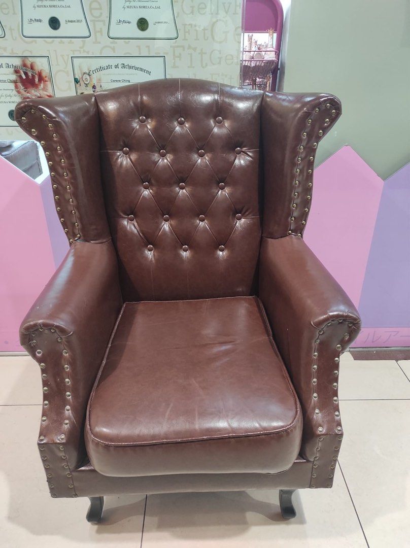 Big arm chair Furniture Home Living Furniture Chairs on Carousell