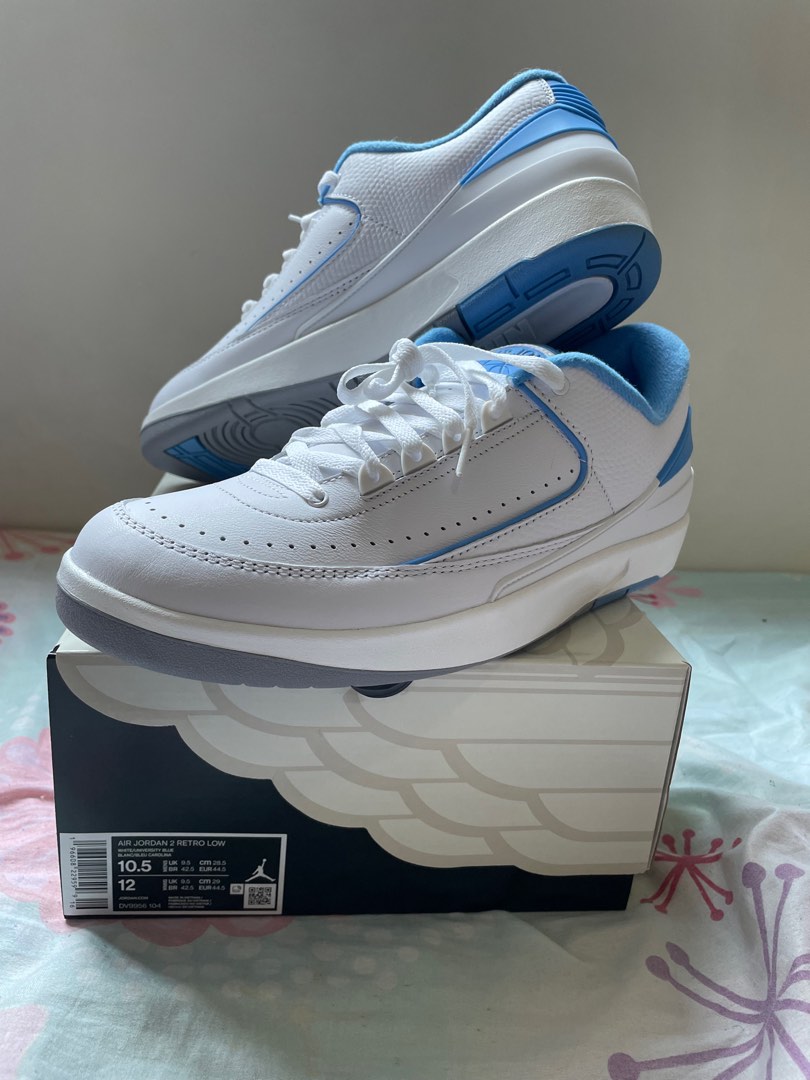 Jordan 2 carolina online blue