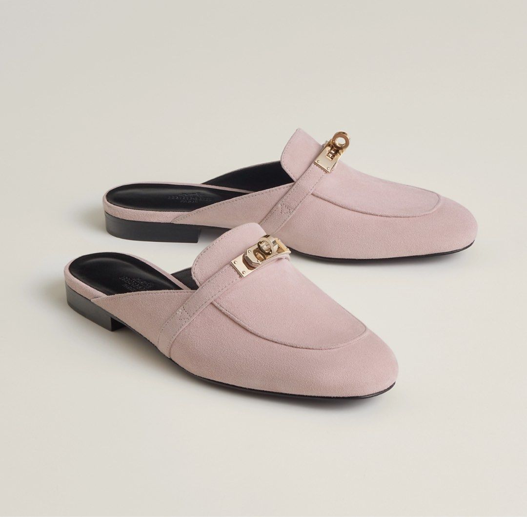 Hermes sales flat mules