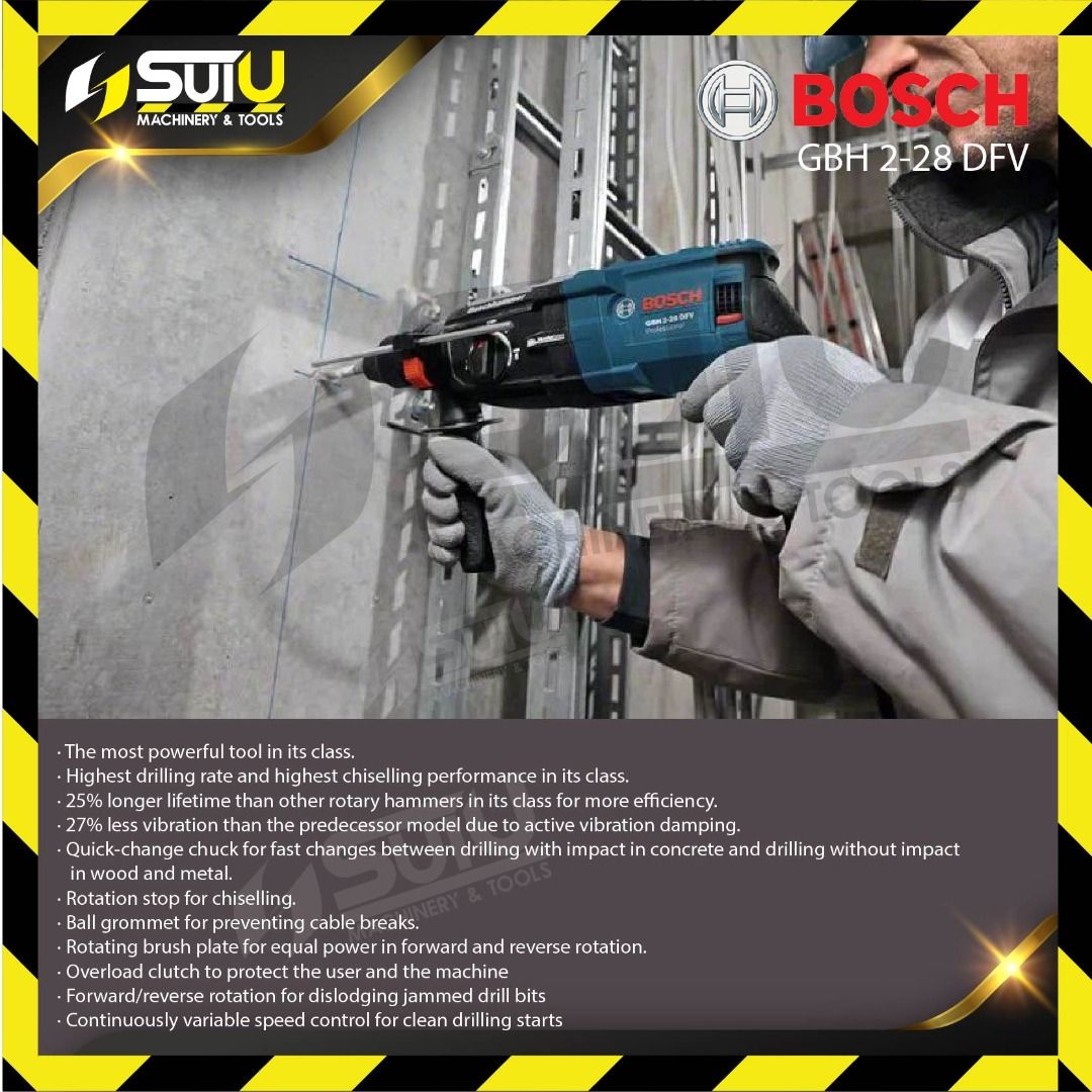 Bosch 850w best sale hammer drill