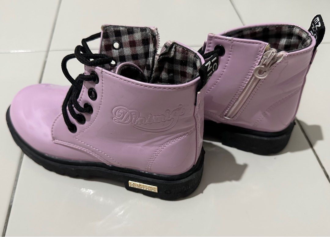 Pink brand boots sales