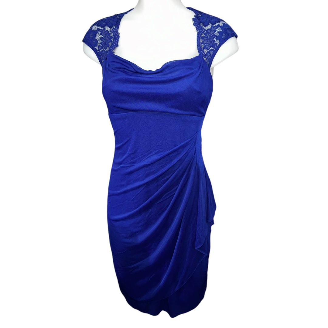 xscape blue dress