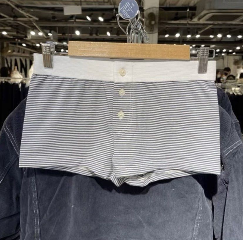 Brandy Melville Cotton Boy Shorts, Women's Fashion, Bottoms, Shorts on