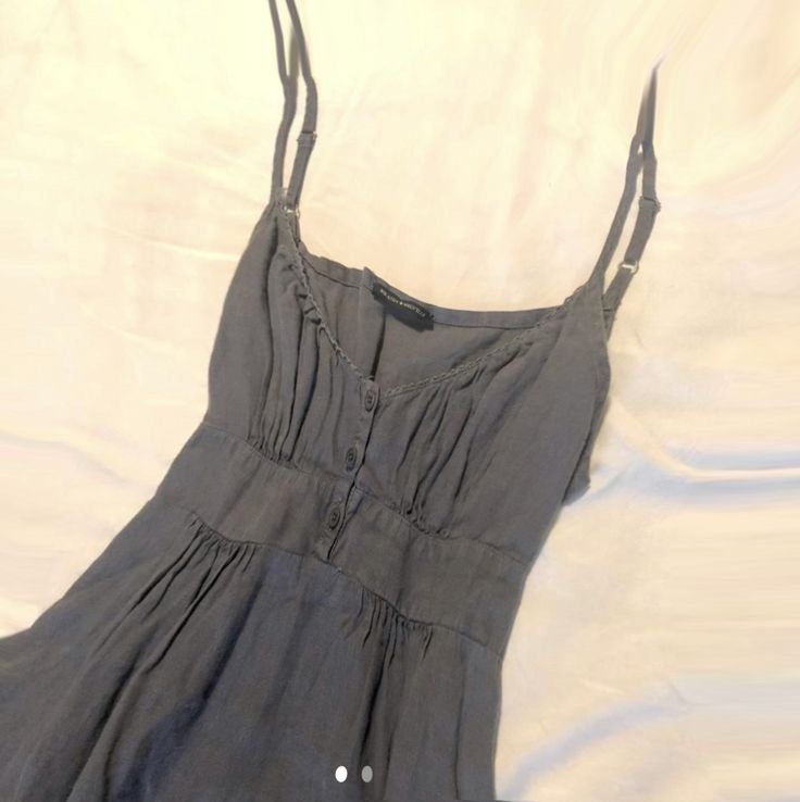 brandy melville blue floral amara dress y2k, Women's Fashion, Dresses &  Sets, Dresses on Carousell