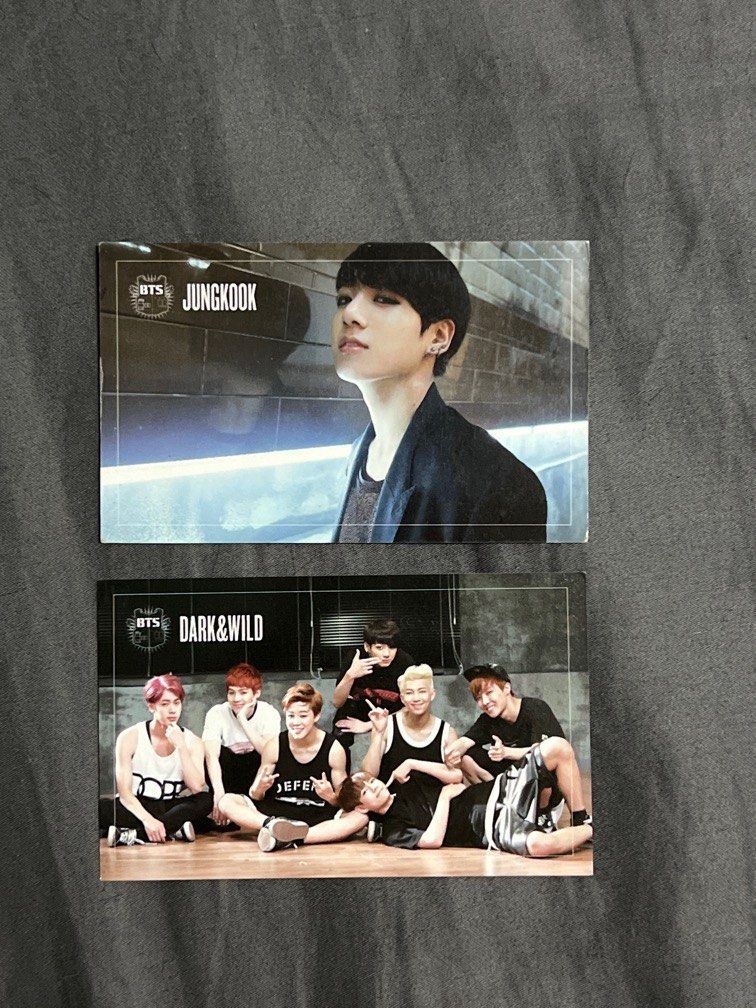 BTS Dark & Wild Jungkook Photocard, Hobbies & Toys, Memorabilia