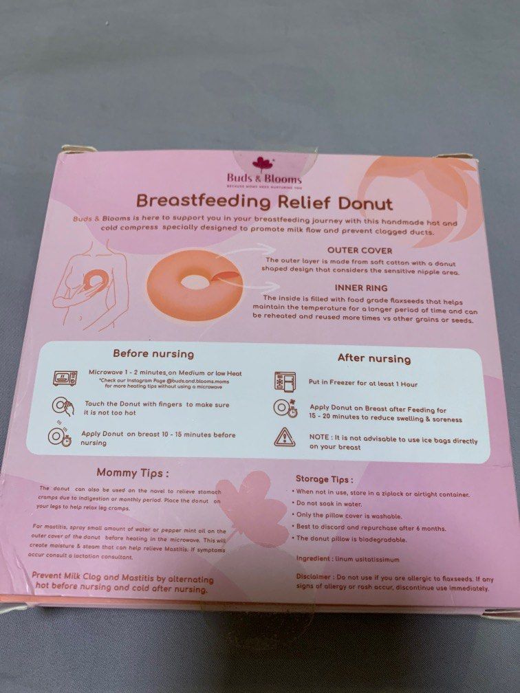 Buds & Blooms Breastfeeding Relief Donut, Babies & Kids, Nursing