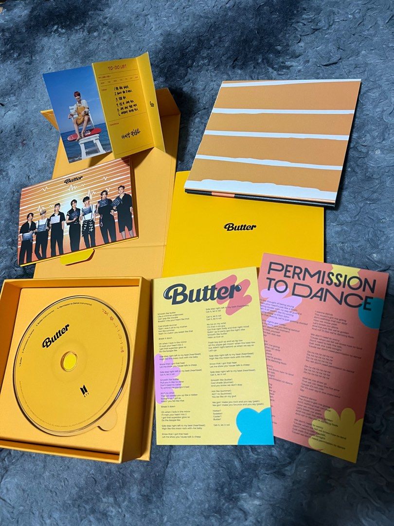 Butter Album (BTS) (Category: CDs & DVDs) located in Antipolo. Submitted by aandhfinds (Listing ID 1280841098, Image 1). Description: Complete inclusions .