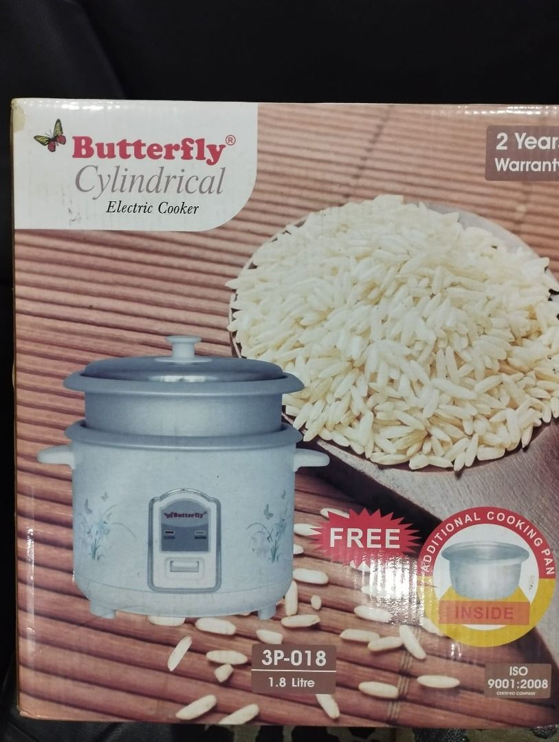 Butterfly cylindrical store electric cooker
