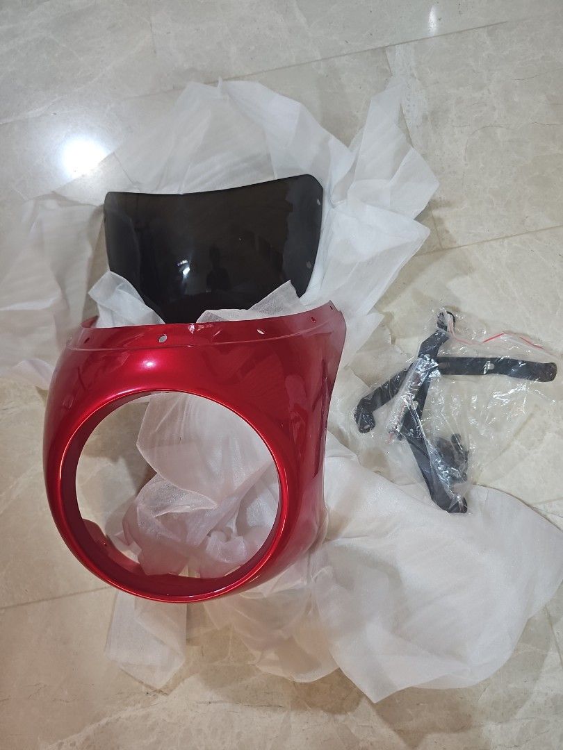 Cafe racer headlight cowl, Motorcycles, Motorcycle Accessories on Carousell