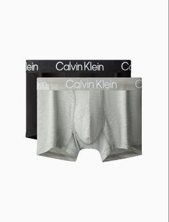 CALVIN KLEIN MEN'S 2 PIECE JACQUARD BREATHABLE BRIEF SIZE XL
