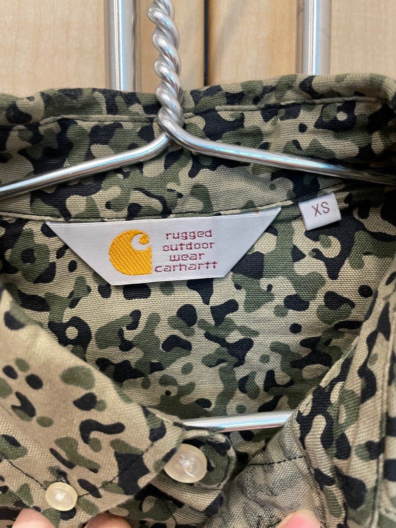 Carhartt camouflage shirt Men s Fashion Tops Sets Formal