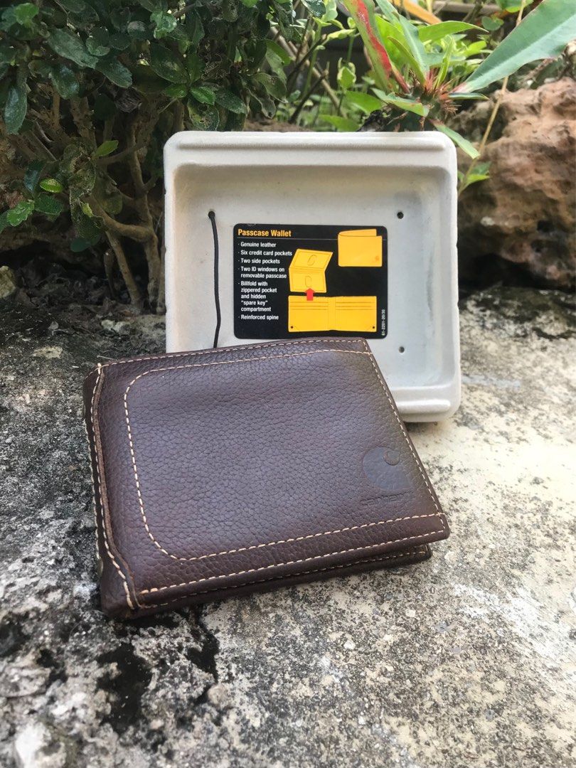 Carhartt hotsell leather wallet