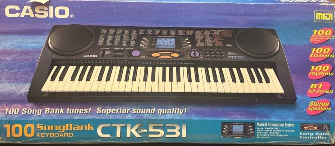 Ctk 531 hotsell casio keyboard
