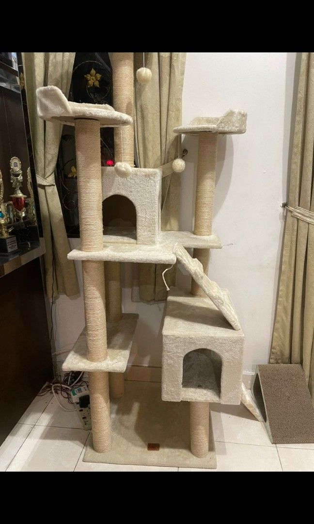 Human sized cat tree clearance