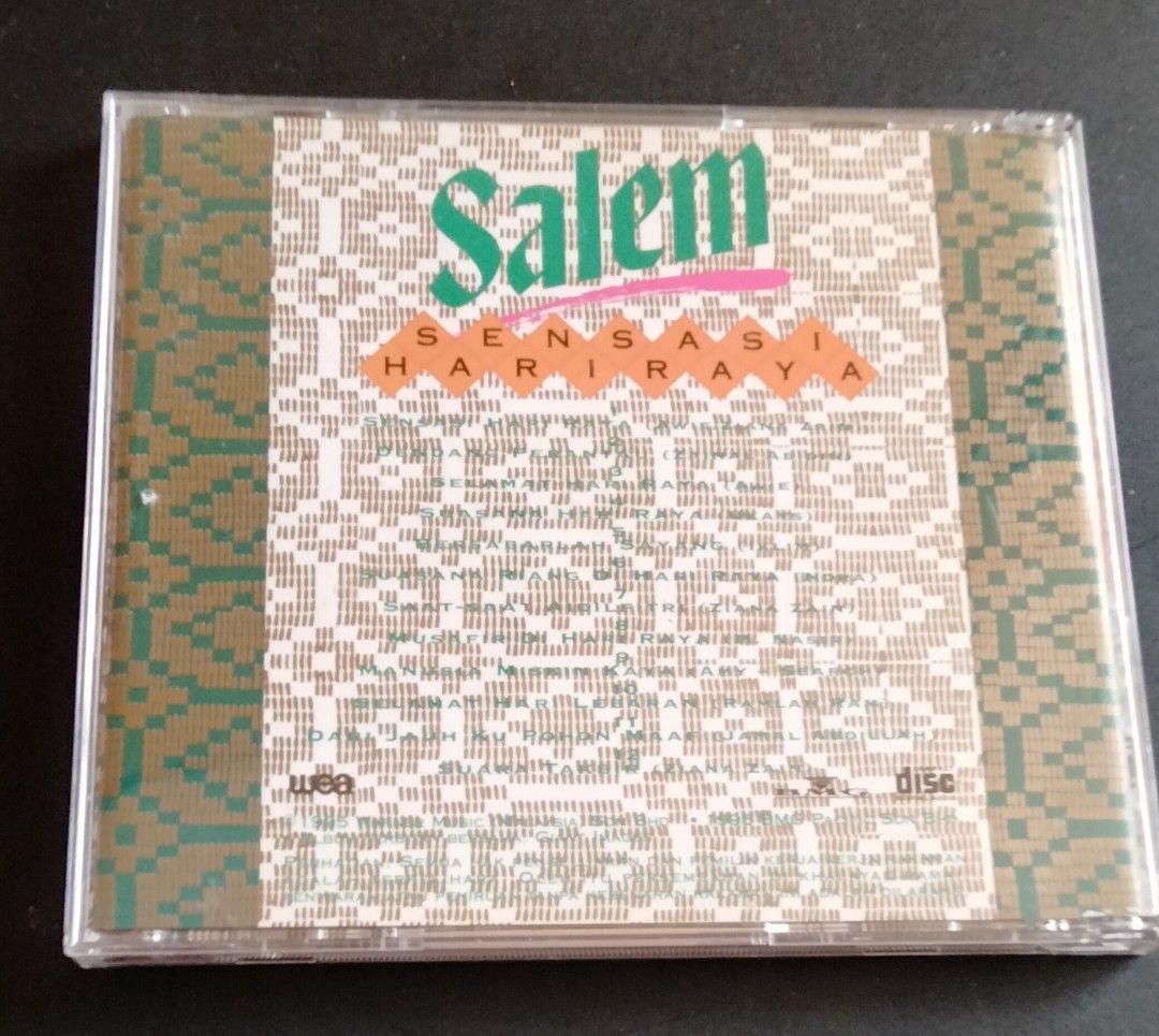 cd SALEMSensasi Hari Raya (1995) 1st press, Hobbies & Toys, Music