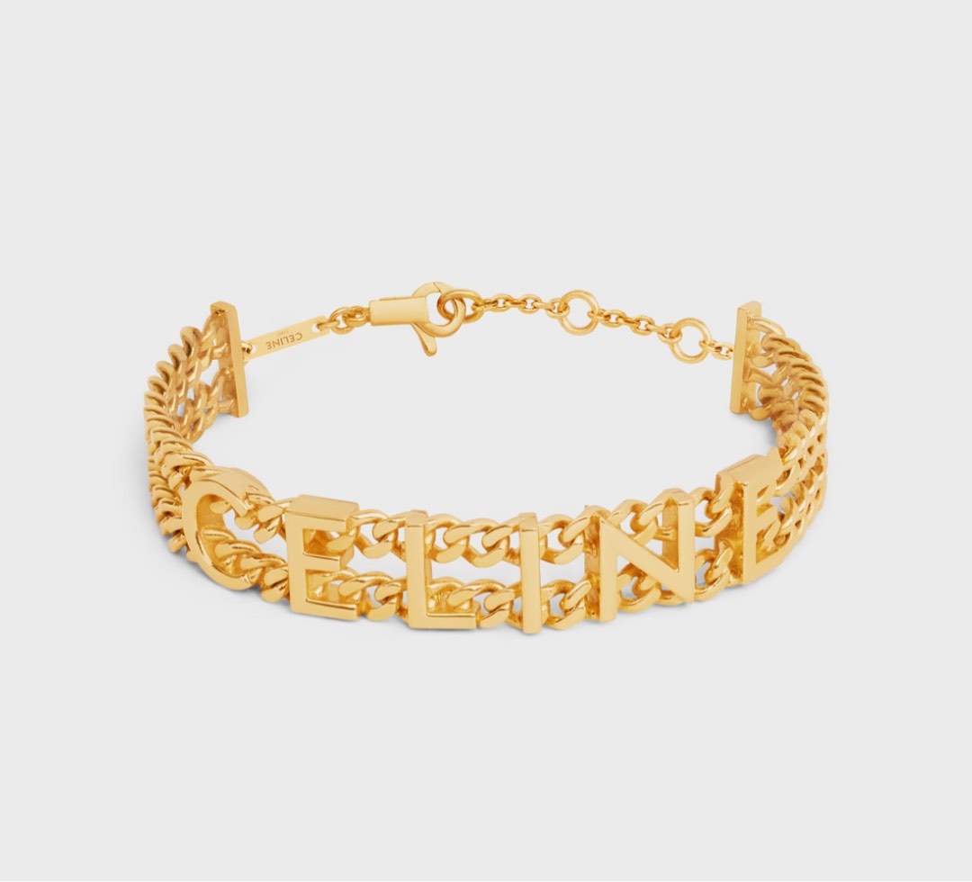 Celine cheap id bracelet