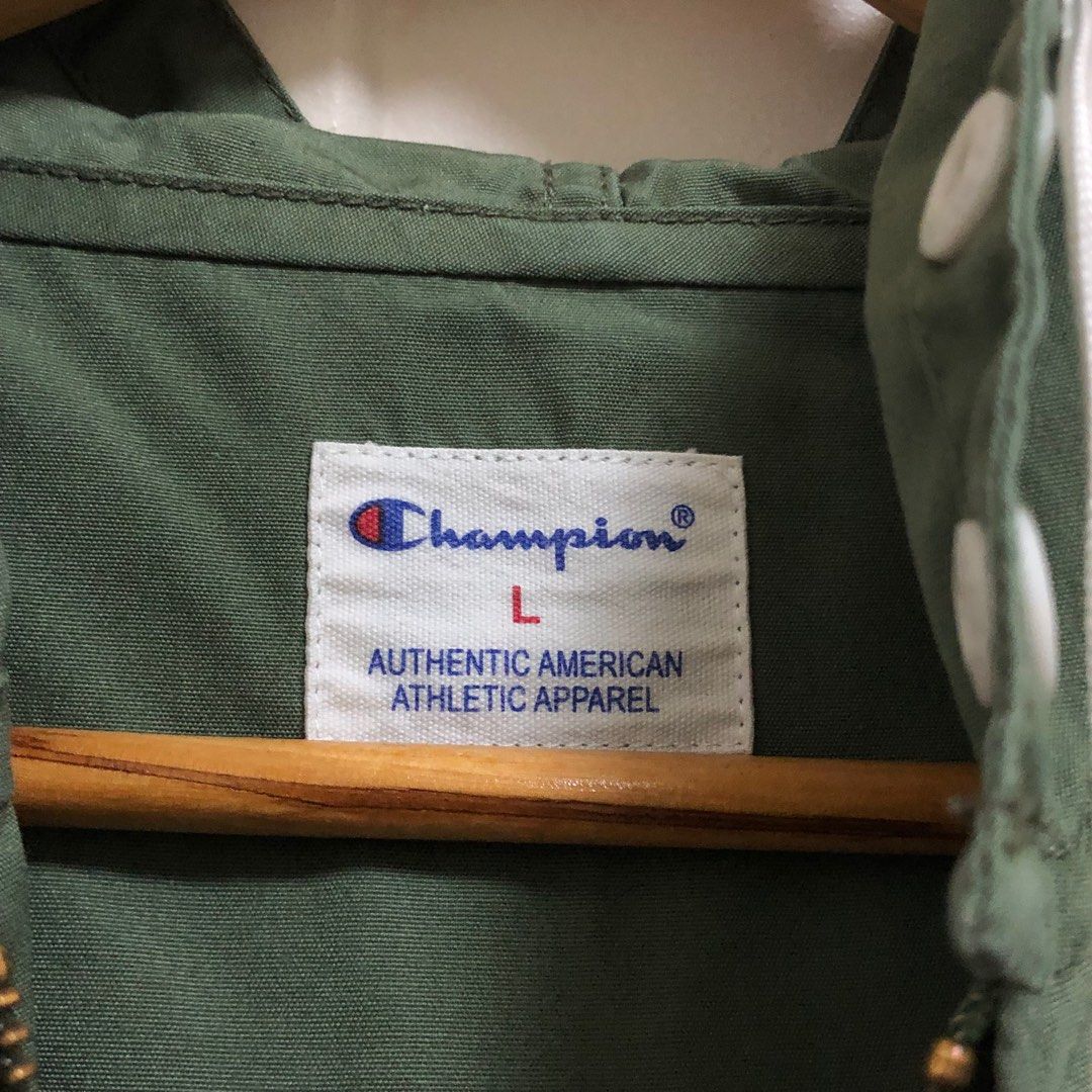 [Champion] Army Green Jacket, Women's Fashion, Coats, Jackets and ...