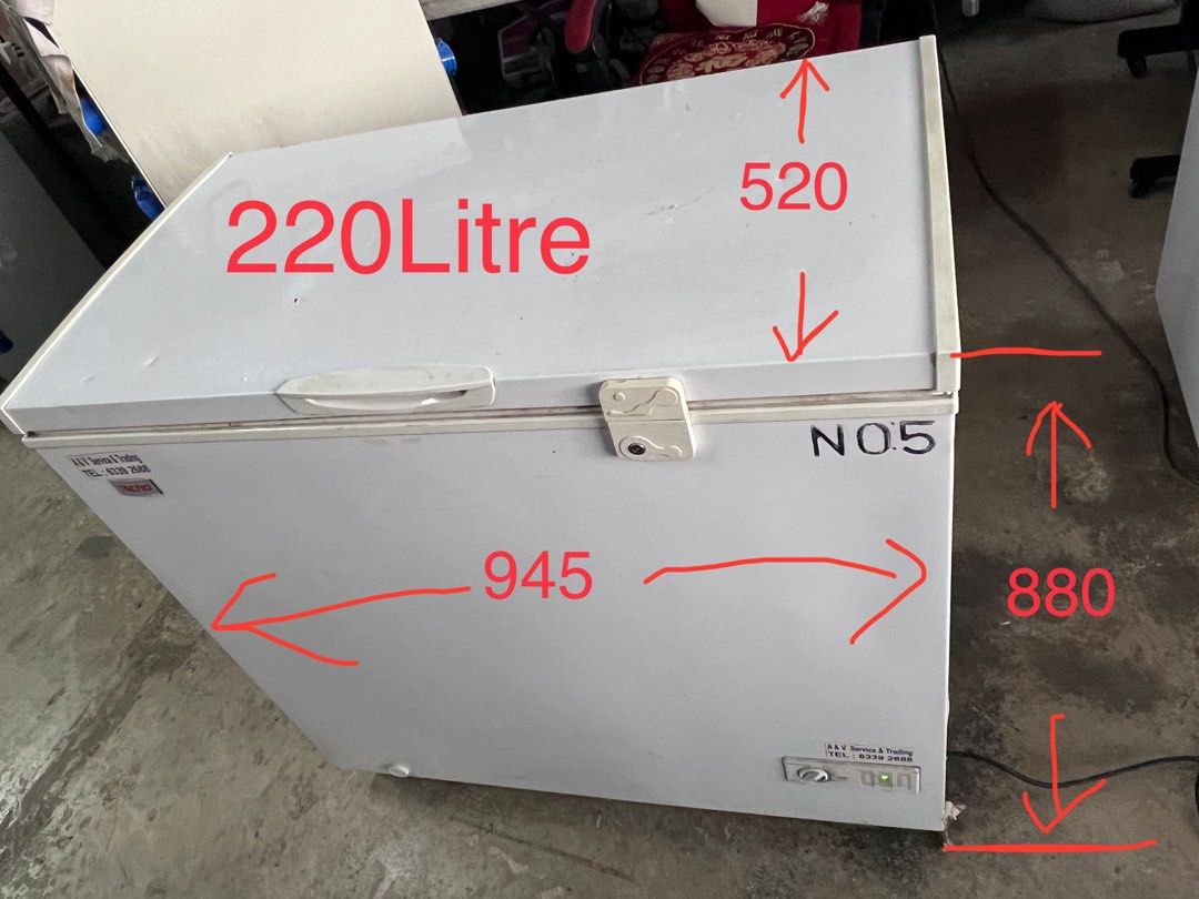 Chest freezer rental services, TV & Home Appliances, Kitchen Appliances, Refrigerators