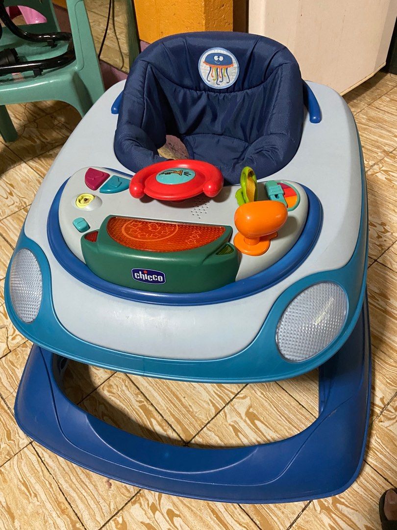 Chicco baby walker blue new arrivals