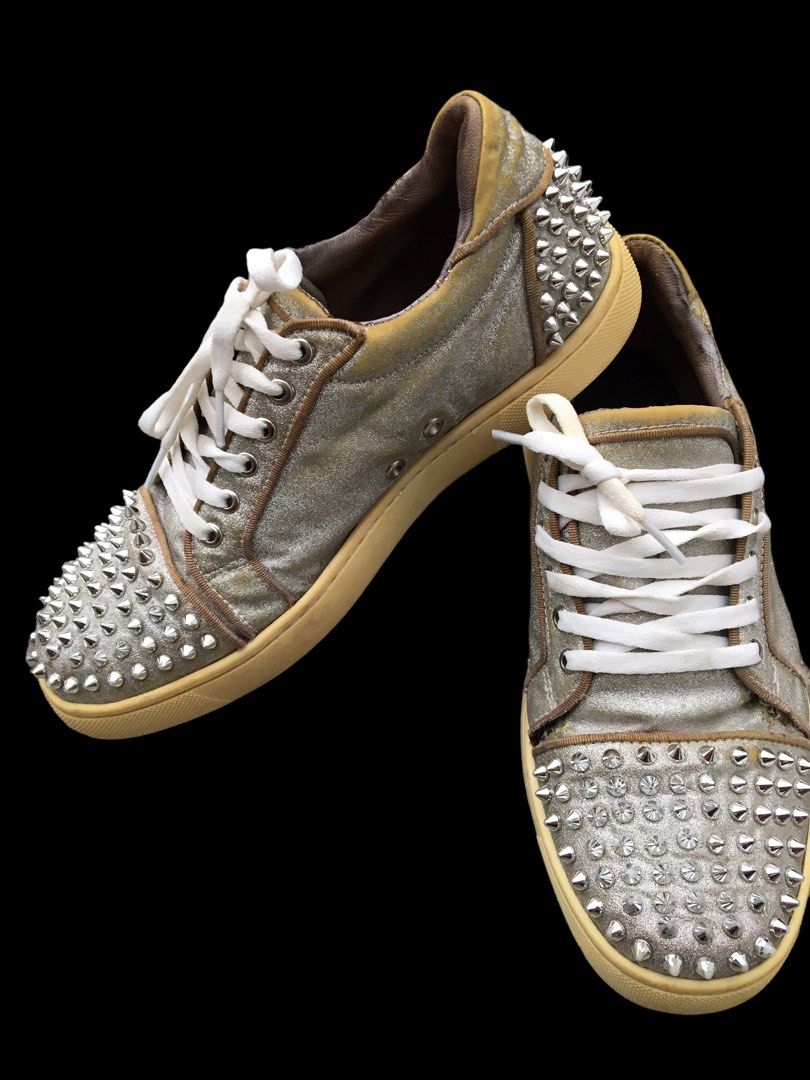 Christian louboutin deals spike sneakers