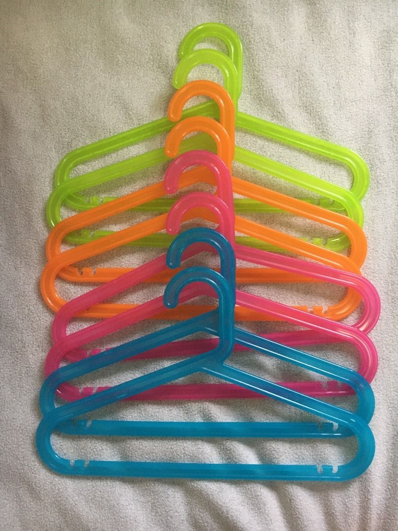 Cloth Hangers Various Colors and Types