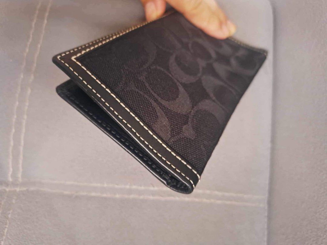 Coach wallets with checkbook holder hotsell