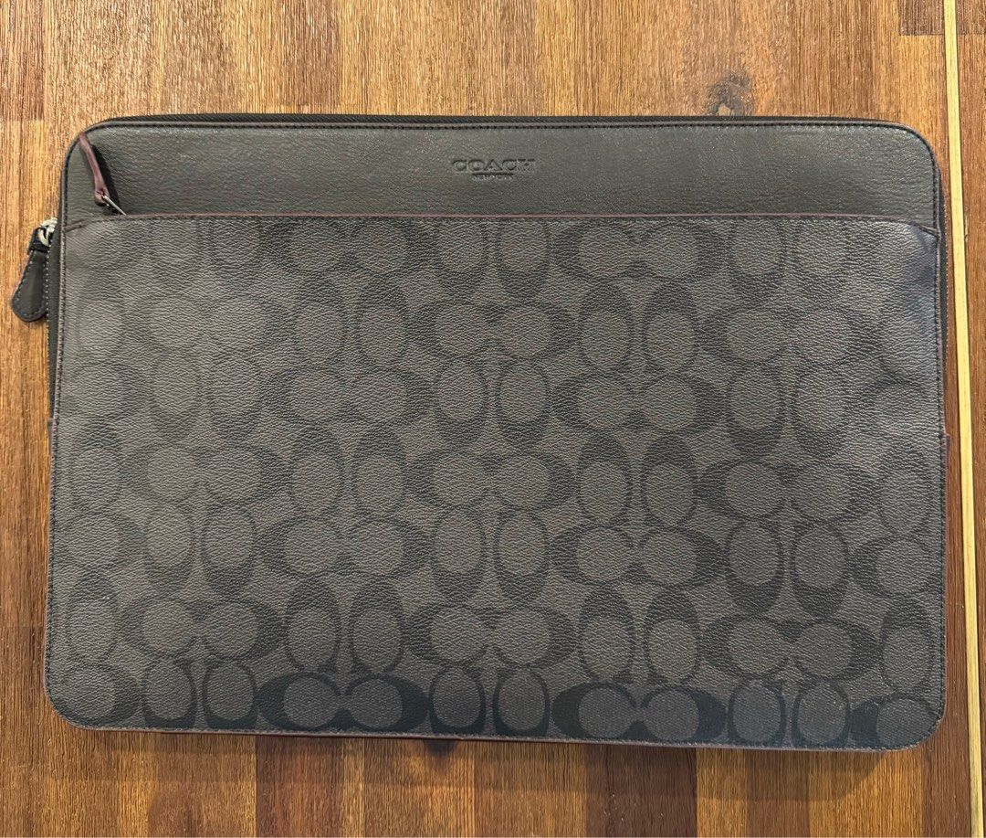 Coach on sale laptop cover