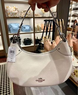 White coach cheap hobo bag