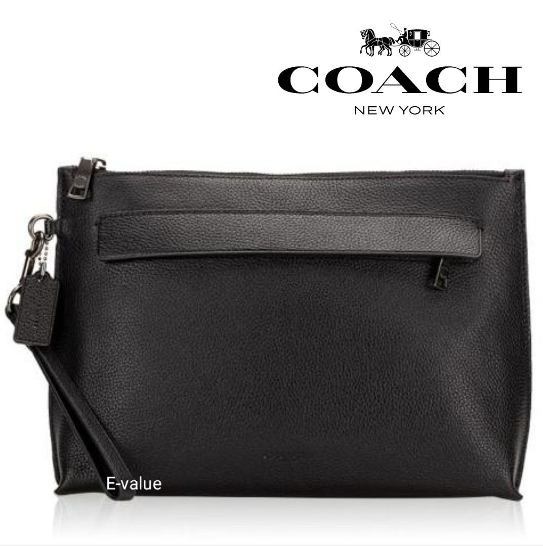 Coach outlet black clutch