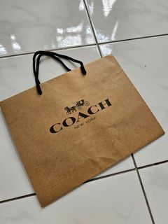 Paper bag coach original deals