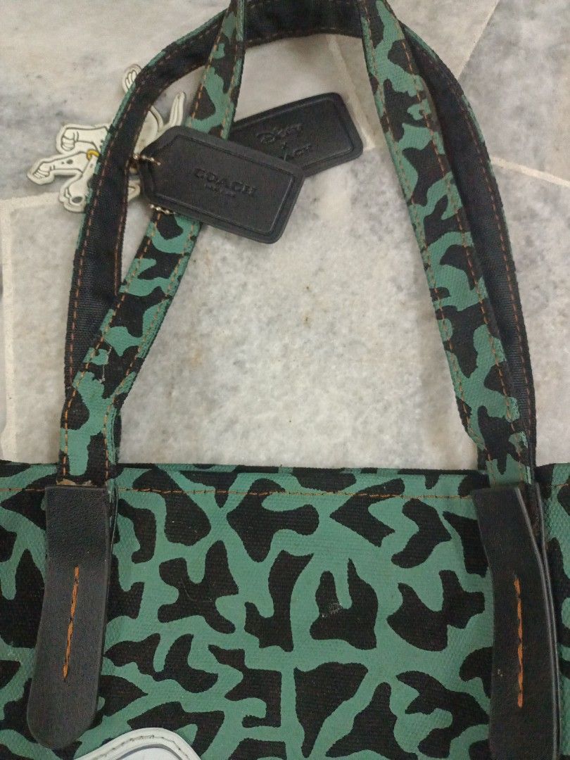 Coach discount dalmatian tote