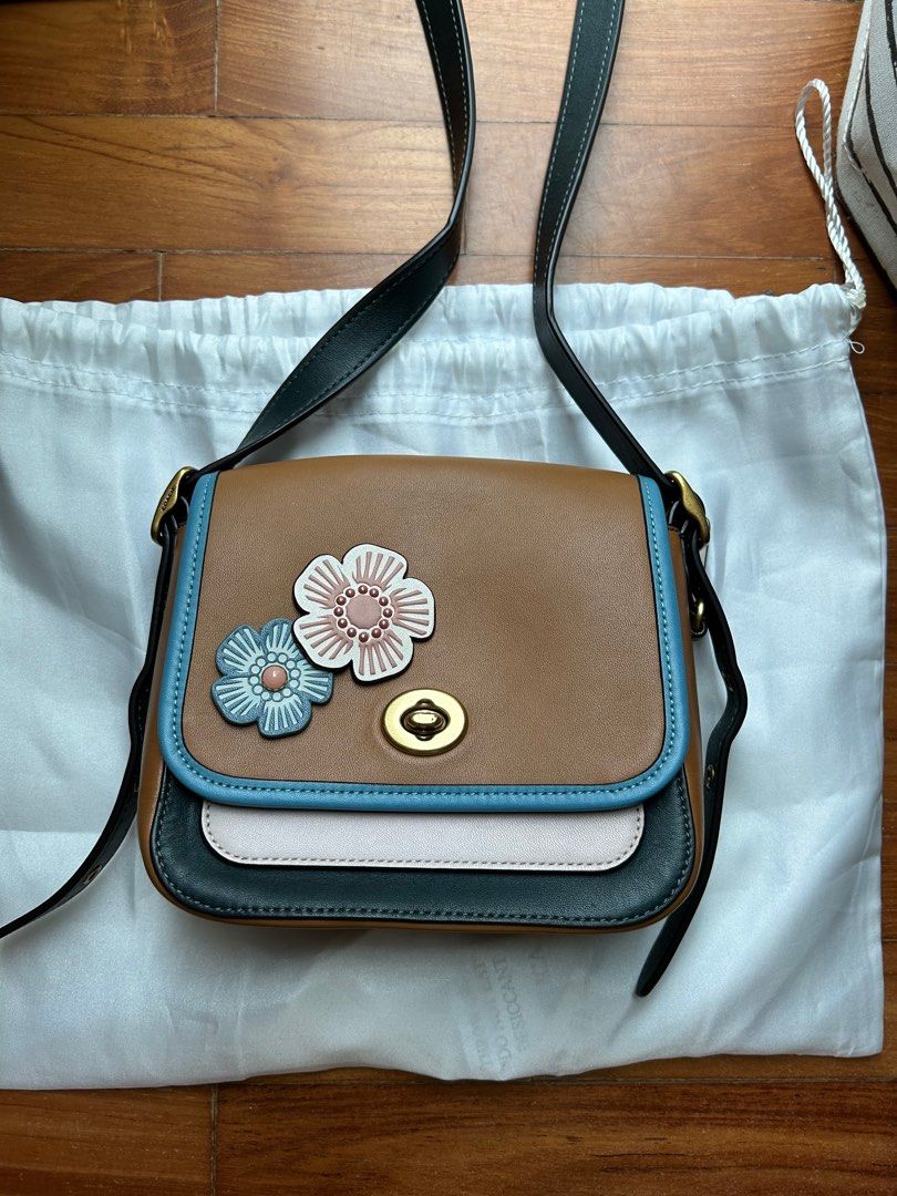 Coach colorblock rambler crossbody bag sales