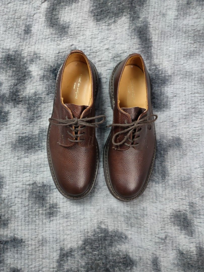 Comme des store garcons derby shoes
