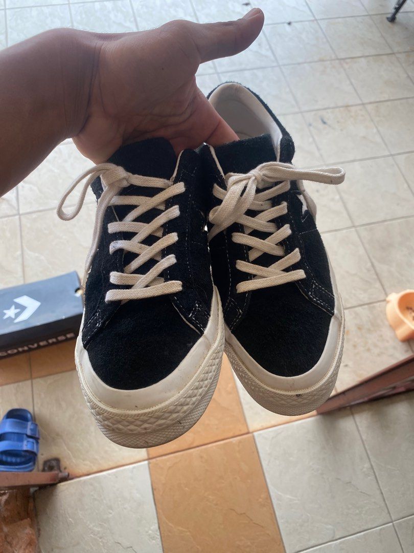 Converse one star black 7uk Men s Fashion Footwear Sneakers on
