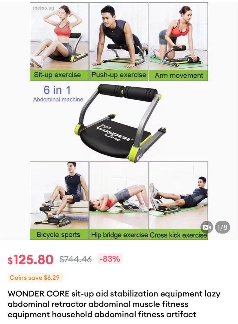 Core sit up machine discount