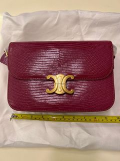 Real leather shop crossbody bag