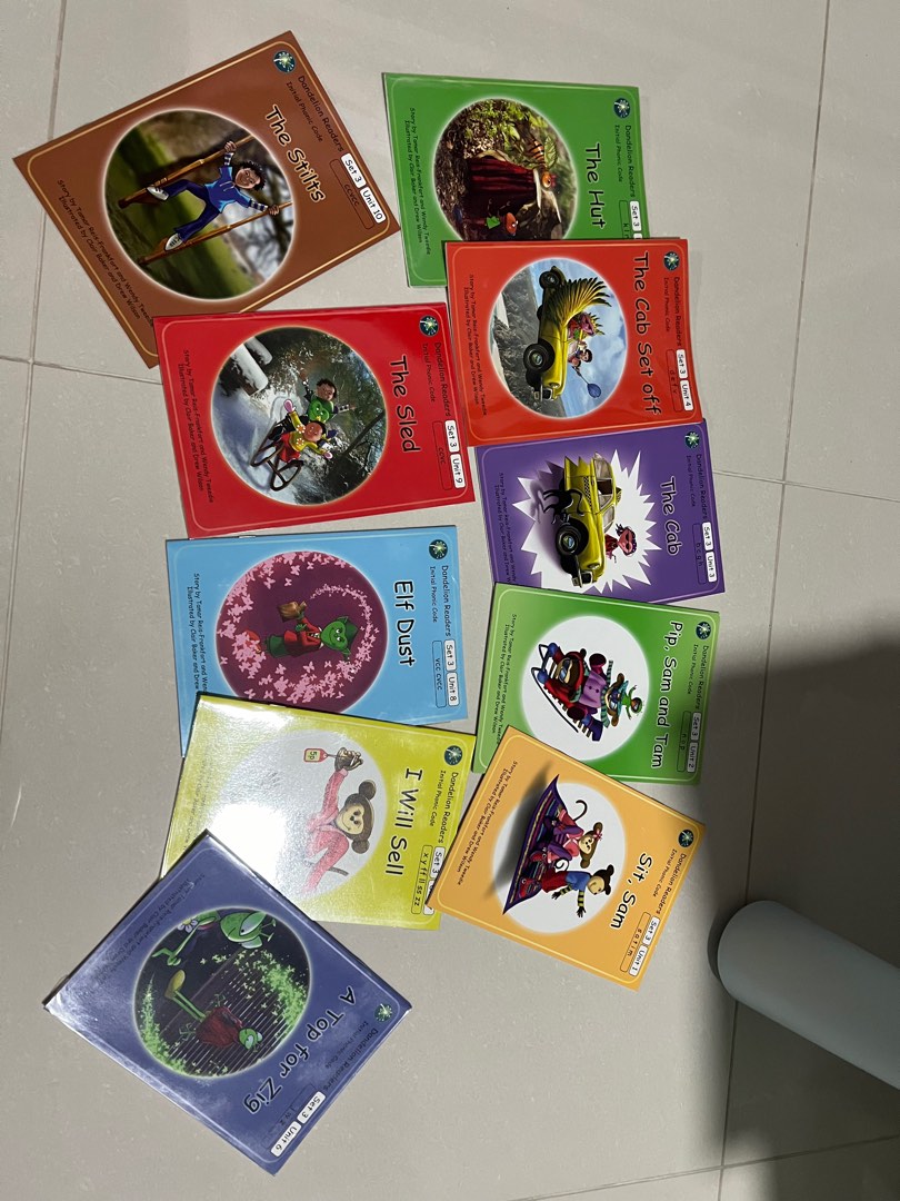 Dandelion Readers Phonics Set 3 Hobbies Toys Books Magazines