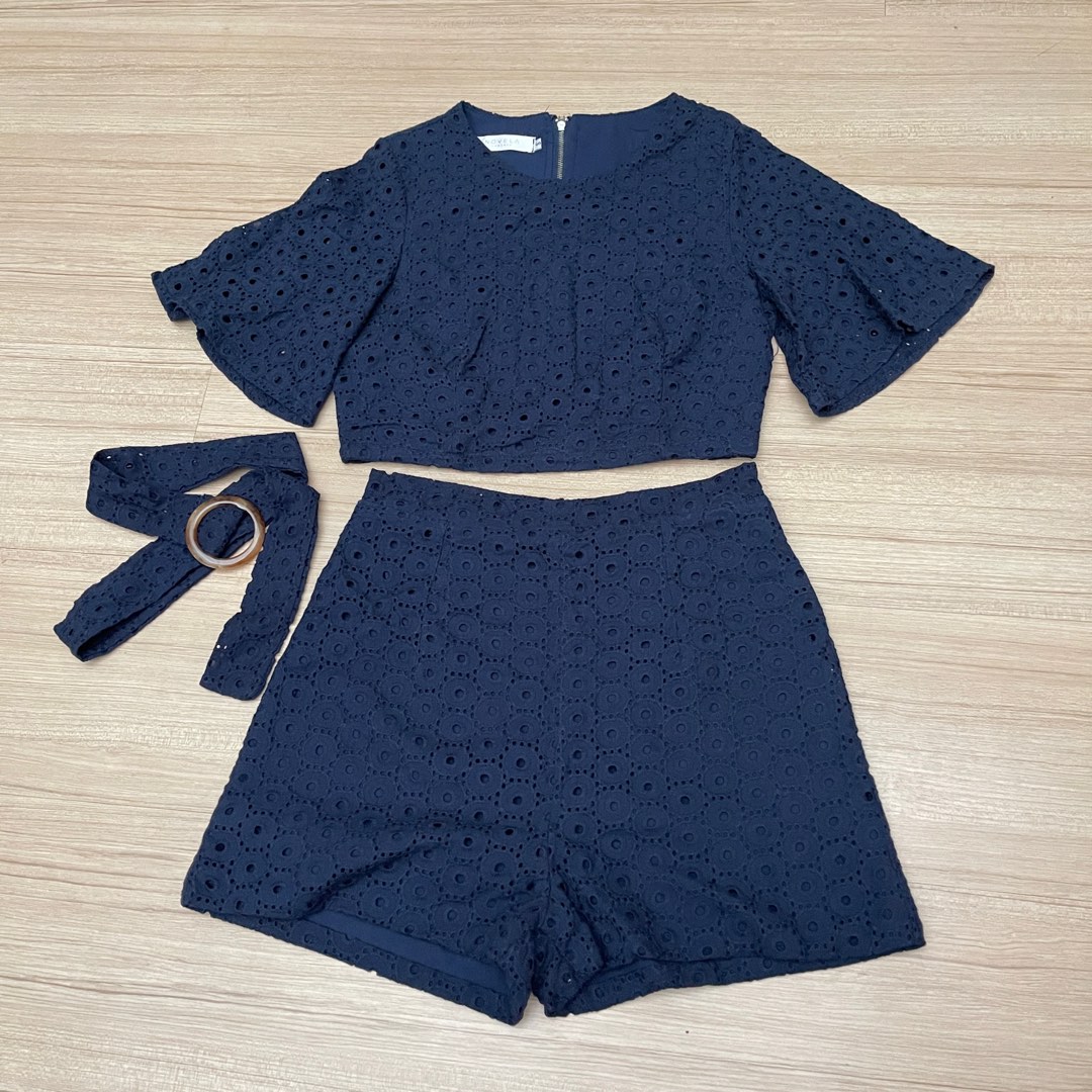 Two piece romper short set on sale
