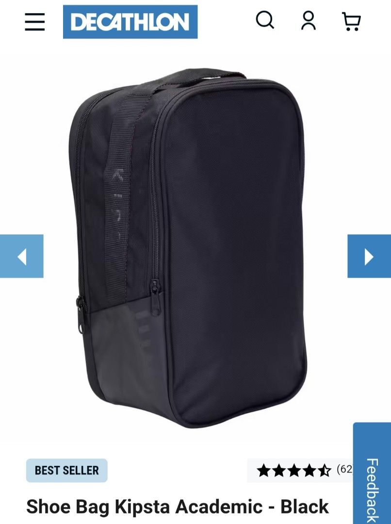 Decathlon shoe bag deals