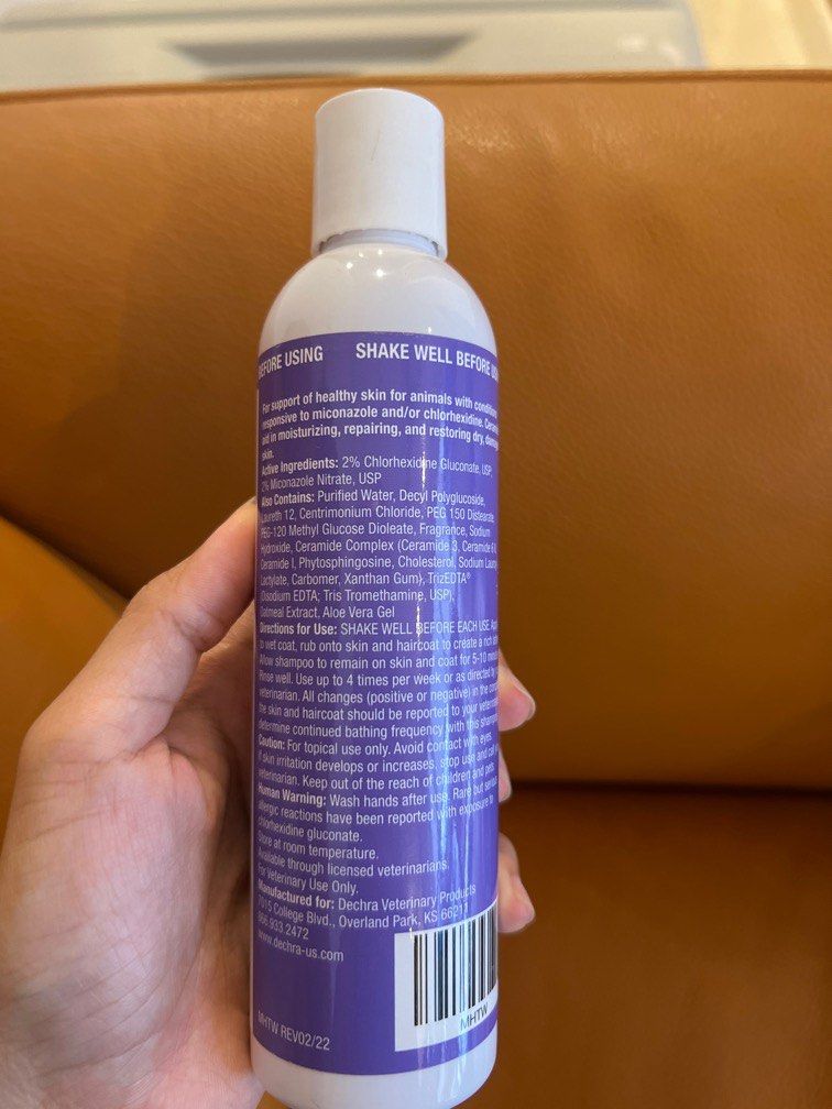 Dechra Micona HEX Triz shampoo for cats dogs 236ml