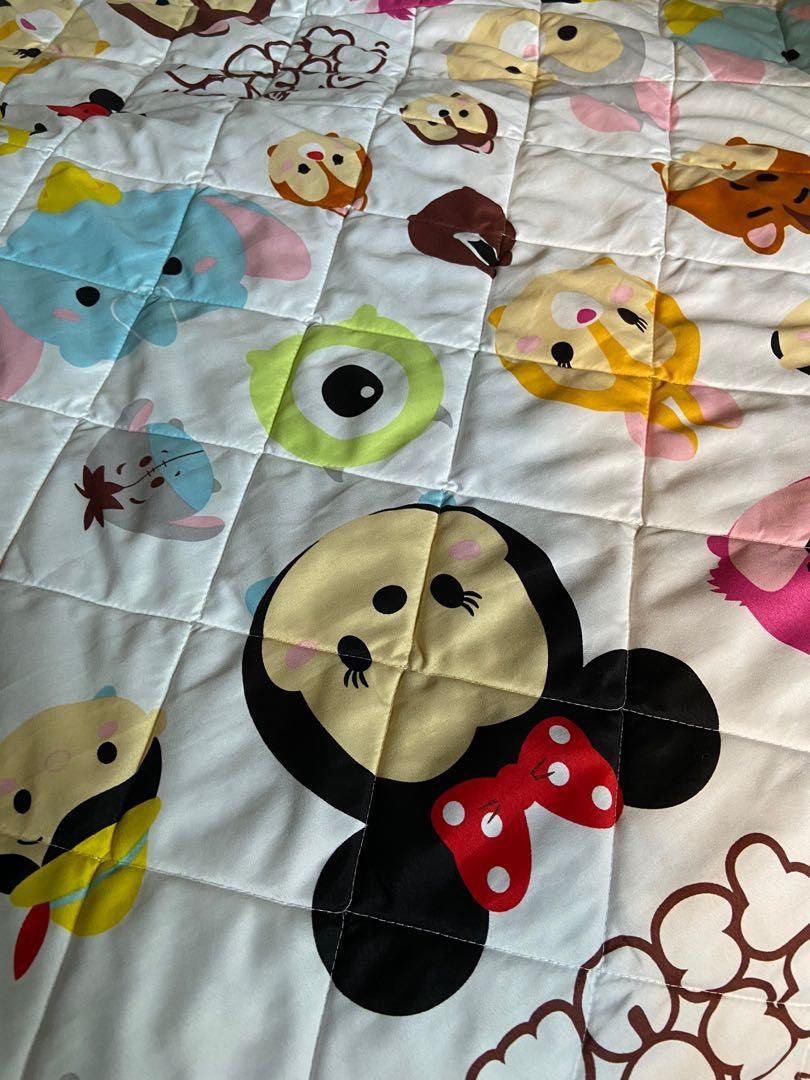 Disney Tsum Tsum light quilt blanket Furniture Home Living