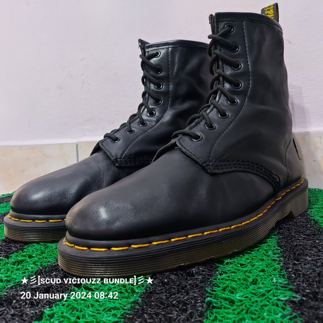 Dr martens 1460 smooth black 42 on sale