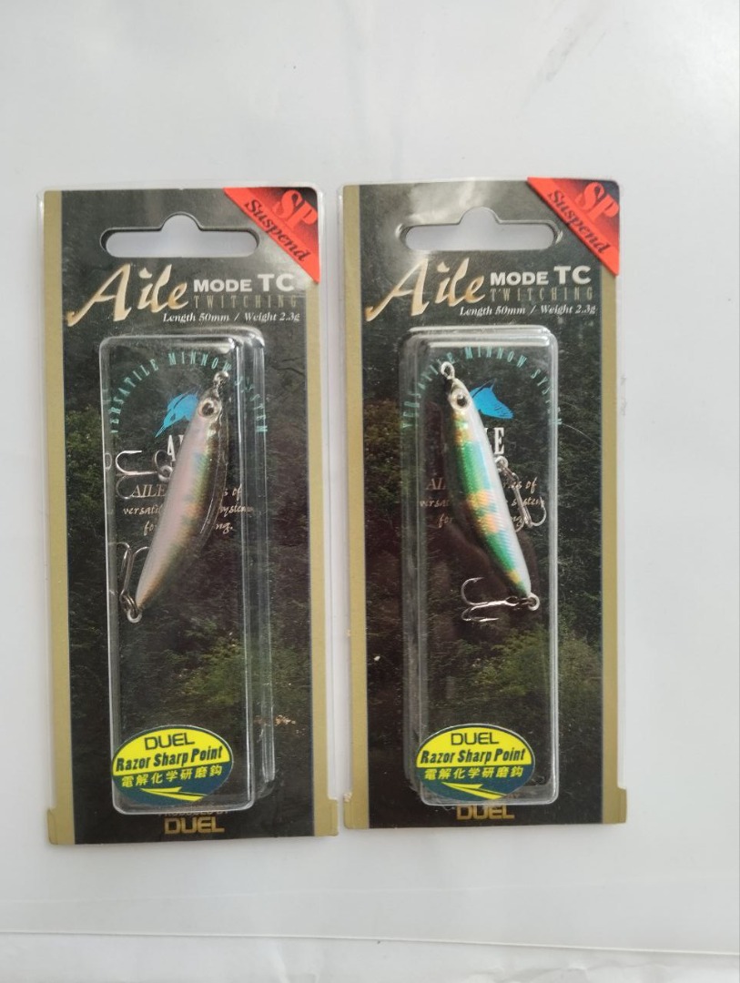 Duel Aile Mode TC Twitching Lure, Sports Equipment, Fishing on
