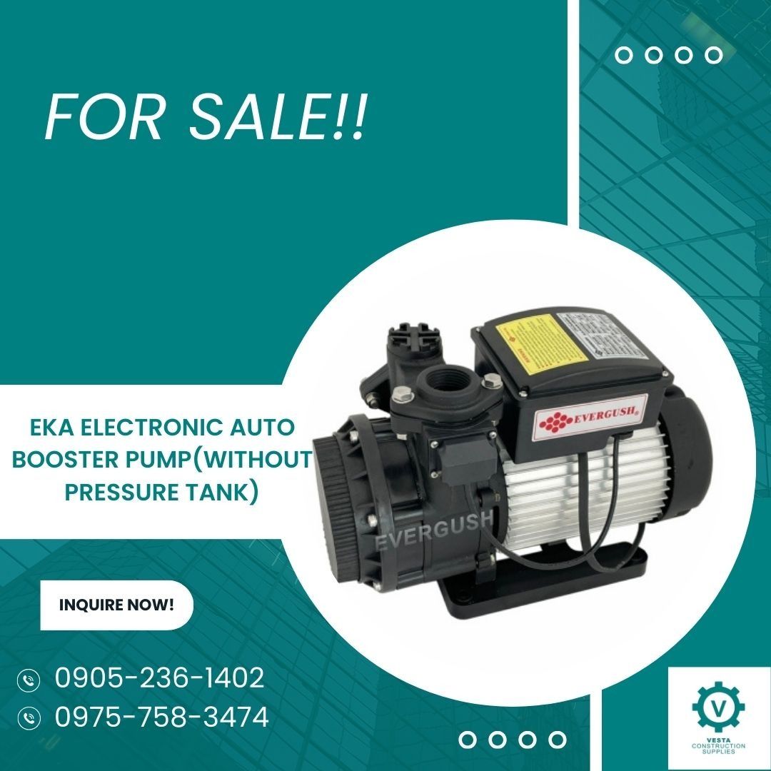 ELECTRONIC AUTO BOOSTER PUMP (Category: Construction Tools & Equipment) located in Manila. Submitted by cathvesta_sales (Listing ID 1280852986, Image 1). Description: .