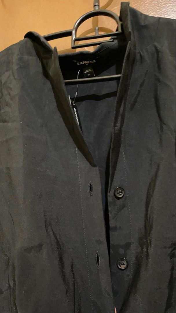 Black store polo onesie