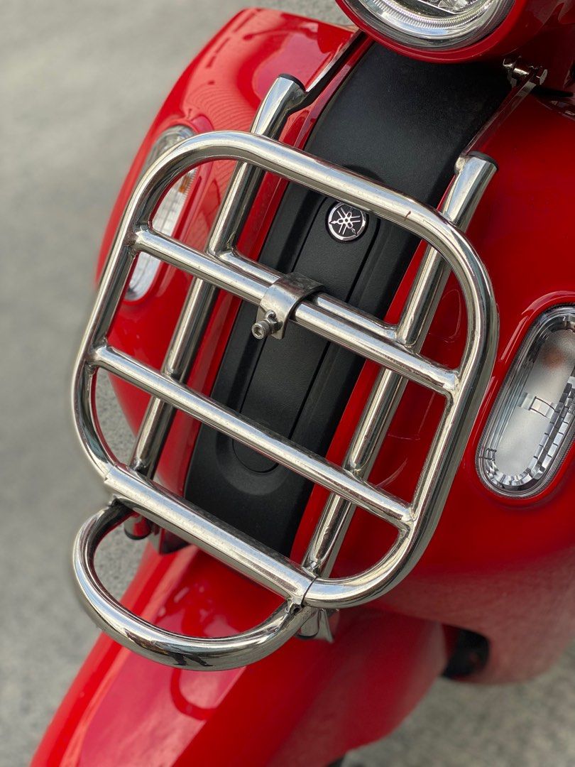 Fazzio Front Rack - Folding Stainless Steel, Motorbikes, Motorbike ...